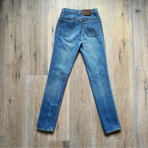 Vintage 1980's Levi’s 631 Jeans Orange Tab Straight Leg W28xL34 - Picture 2 of 15